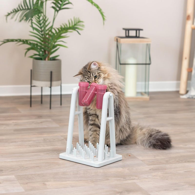 Trixie Cat Activity Turn Around Strategy Game - Interactive Slow Feeder and Treat Toy - Image 2
